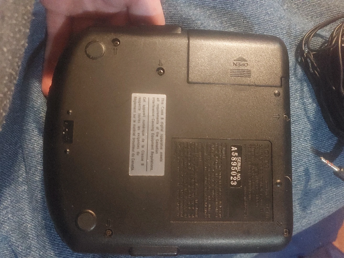 Sony Discman Portable CD Player - photo 2
