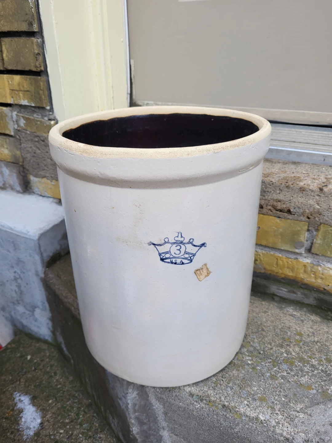 Vintage Crock Jug with Crown Marking just $20 Cash