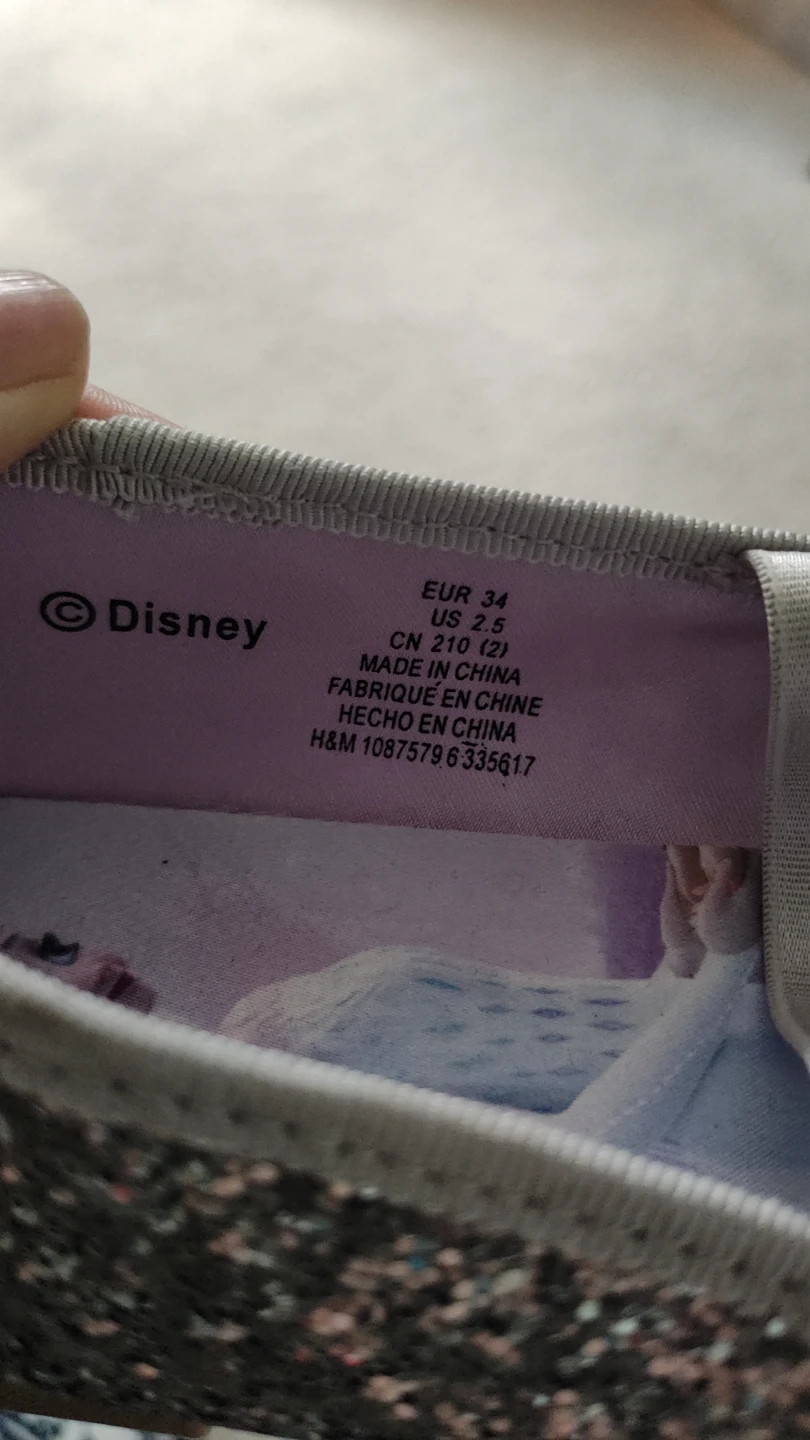 Disney Frozen Elsa & Anna Glitter Ballet Flats - EUR 34 / US 2.5 - photo 3