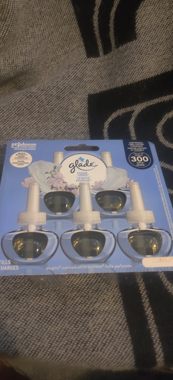 Glade Plugins Scented Oil Refills - Clean Linen