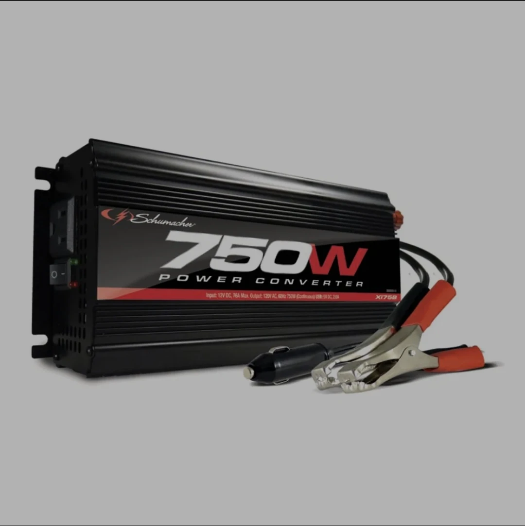 Schumacher 750W Power Converter / Car Power Inverter
