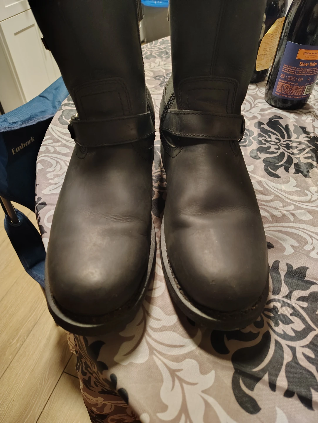 Harley-Davidson Motorcycle Boots - Black Leather