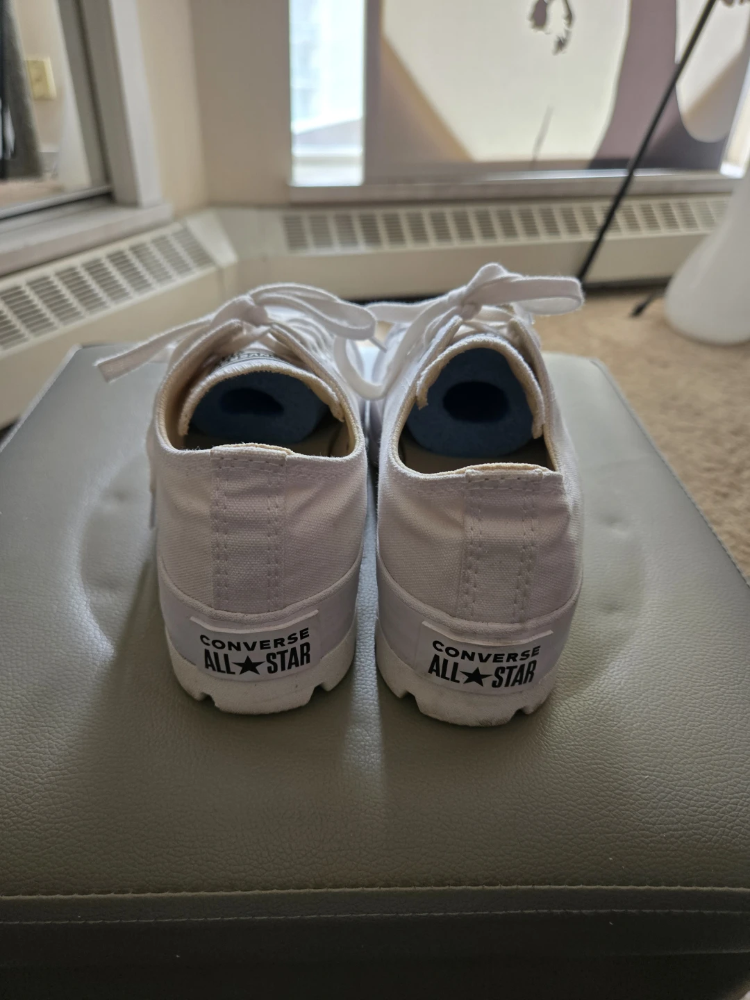 Converse All Star Chuck Taylor Lugged White Sneakers - photo 2