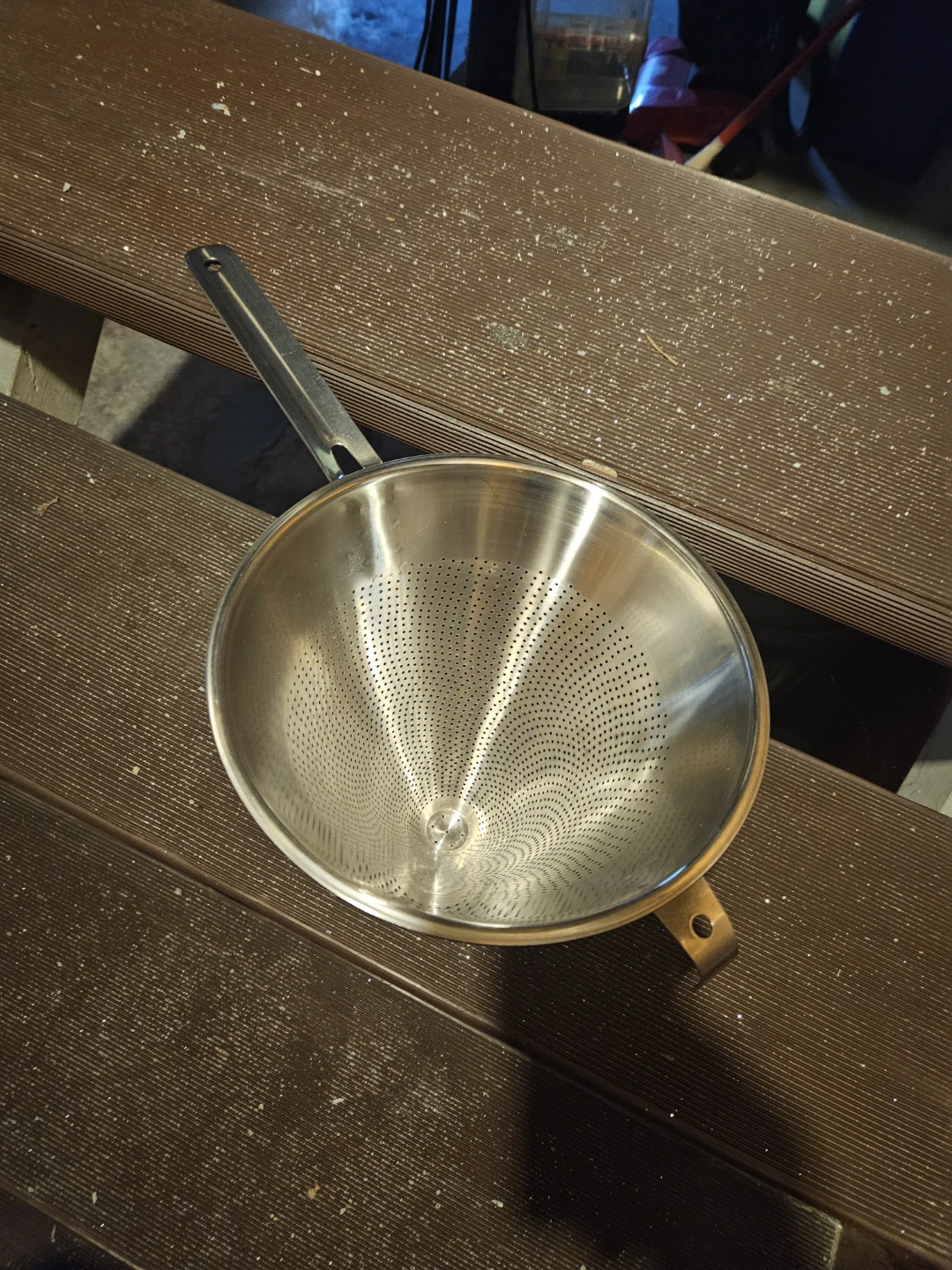Stainless Steel Cone Colander Strainer - photo 2
