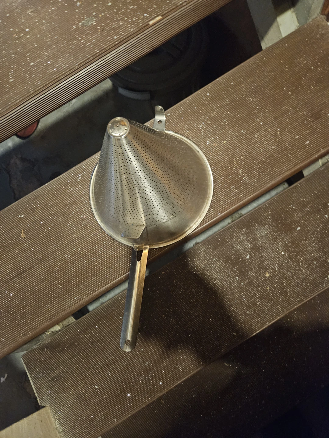 Stainless Steel Cone Colander Strainer - photo 3