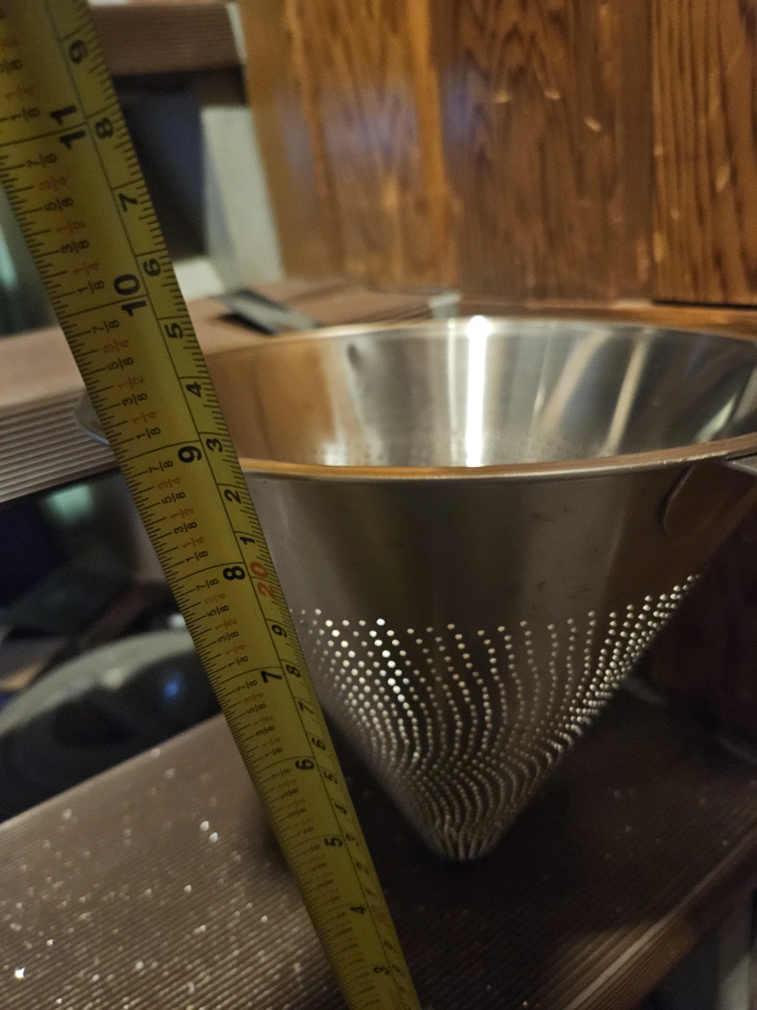 Stainless Steel Cone Colander Strainer - photo 5