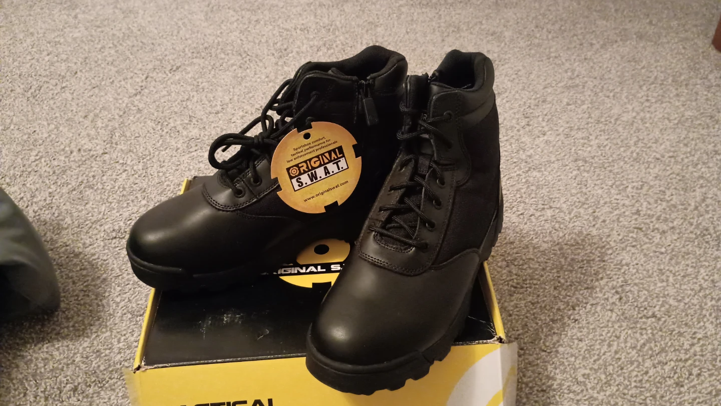 Original S.W.A.T. Men's Black Tactical Boots Size 11.5W