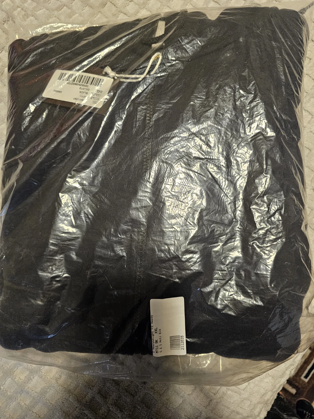 Harriton Full Zip Hoodie - Black - XXL - photo 4