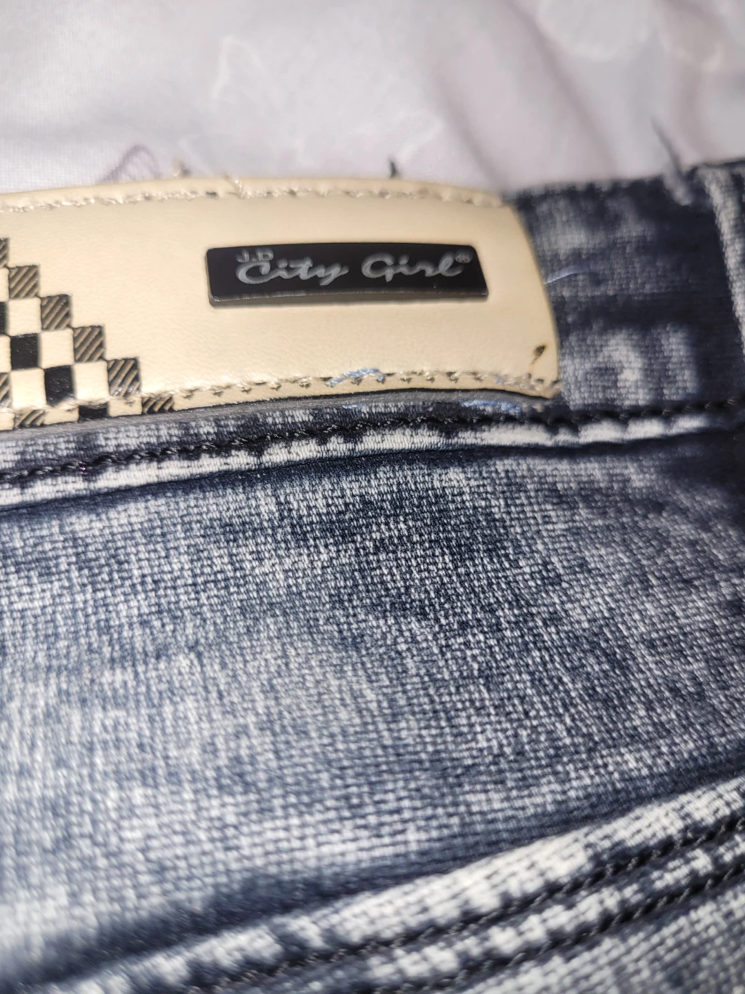 City Girl Jeans with Black Lace Embellishment - photo 3
