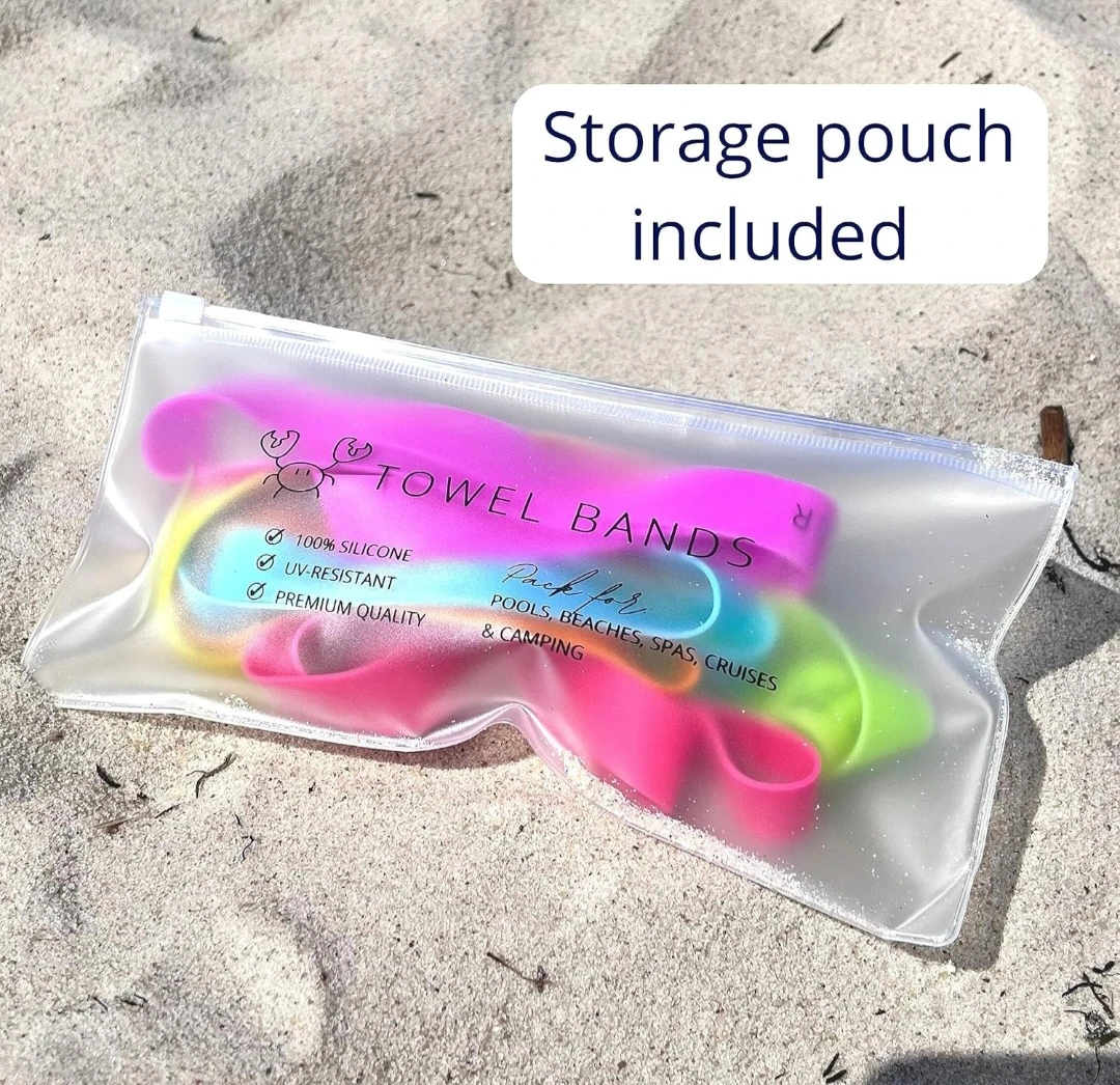 ⛱️ Beach Towel Bands (Set of 6) - photo 3