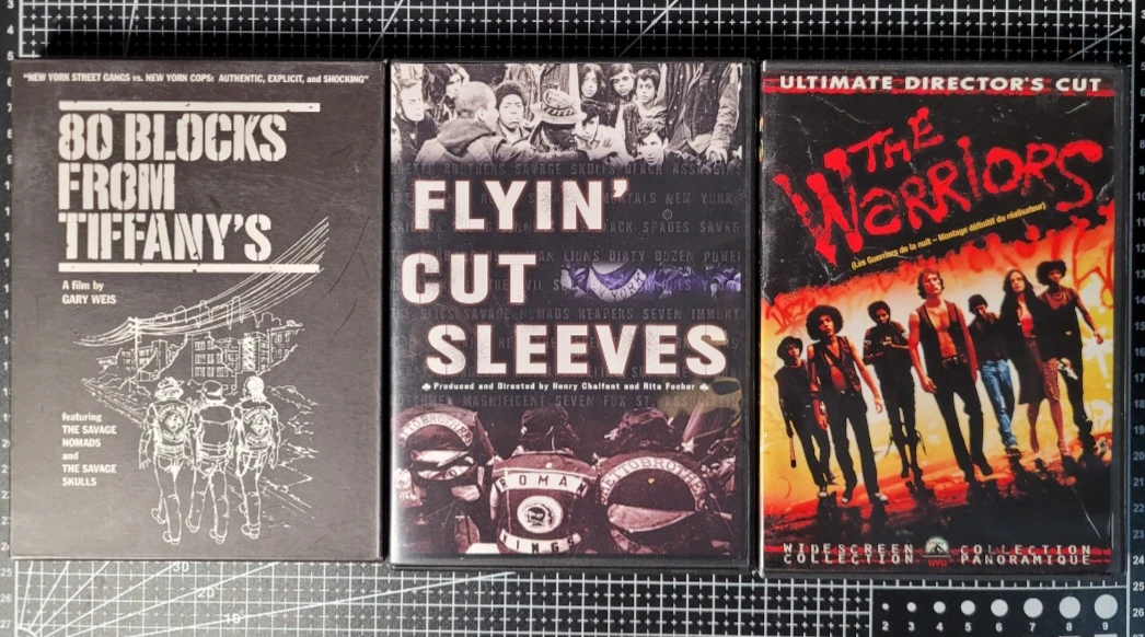 RARE DVDs 80 Blocks From Tiffany's Flyin Cut Sleeves + BONUS