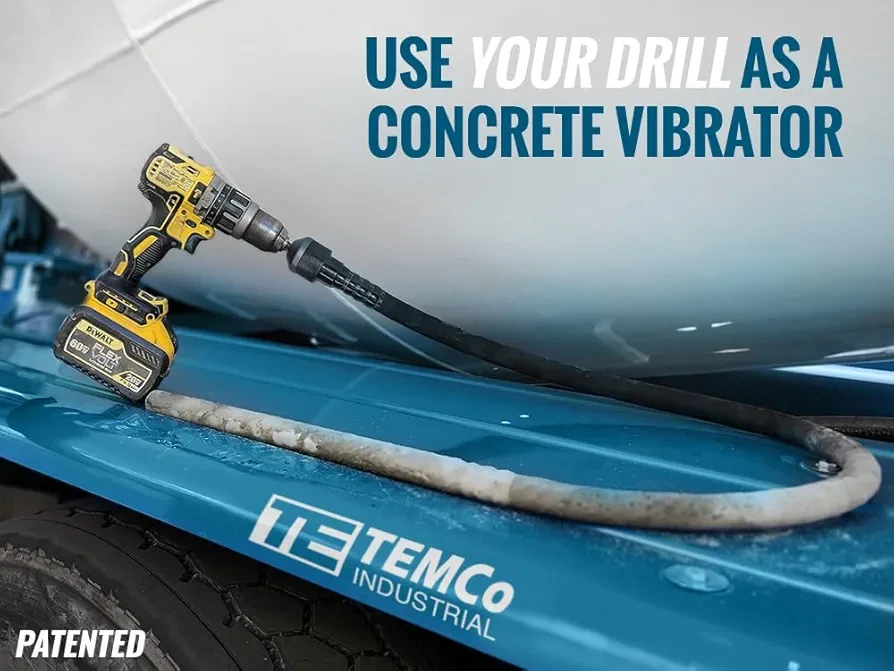 TEMCo Industrial 5ft Concrete Vibrator Attachment - photo 2