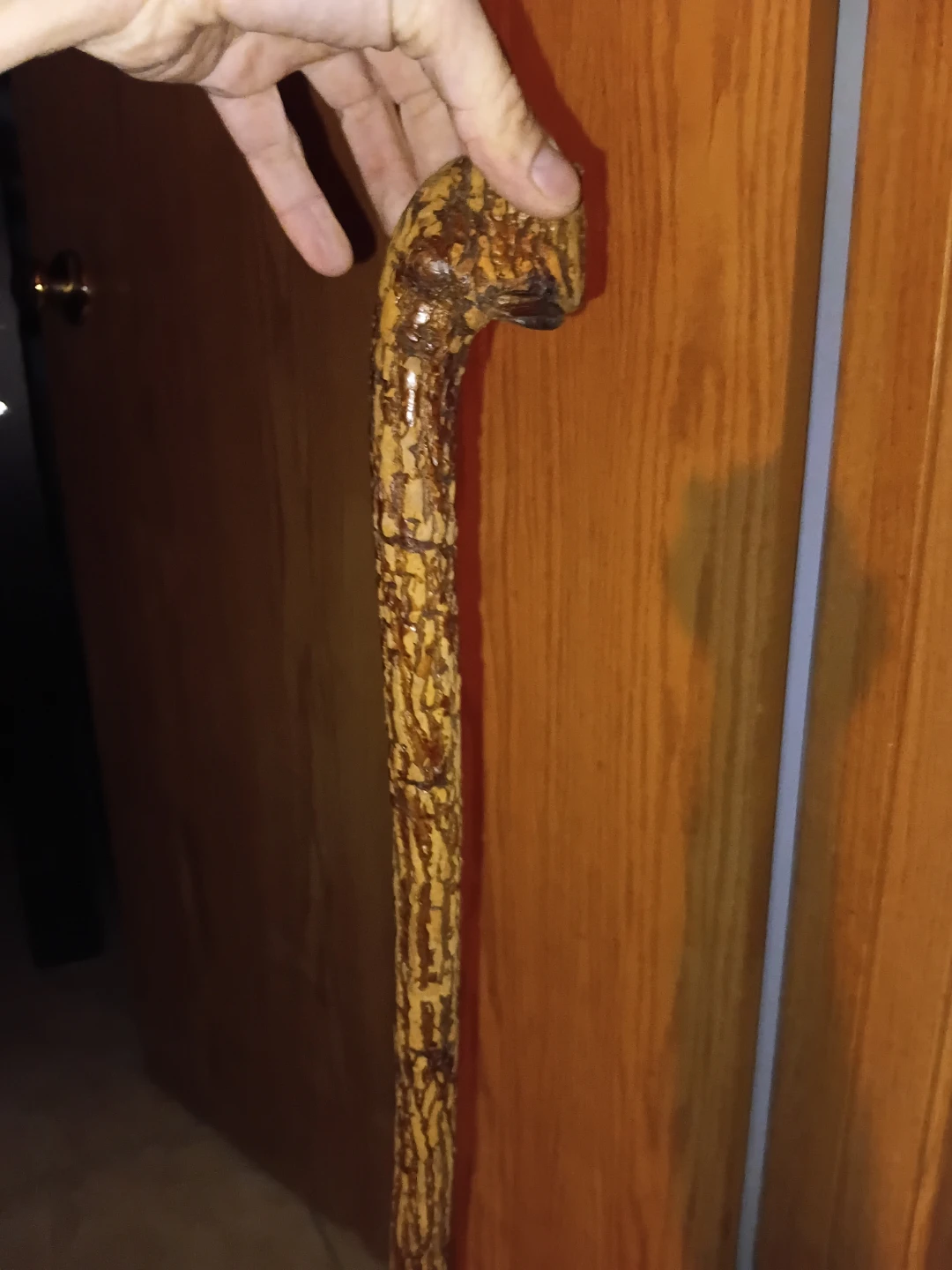 Unique Rustic Wooden Walking Cane