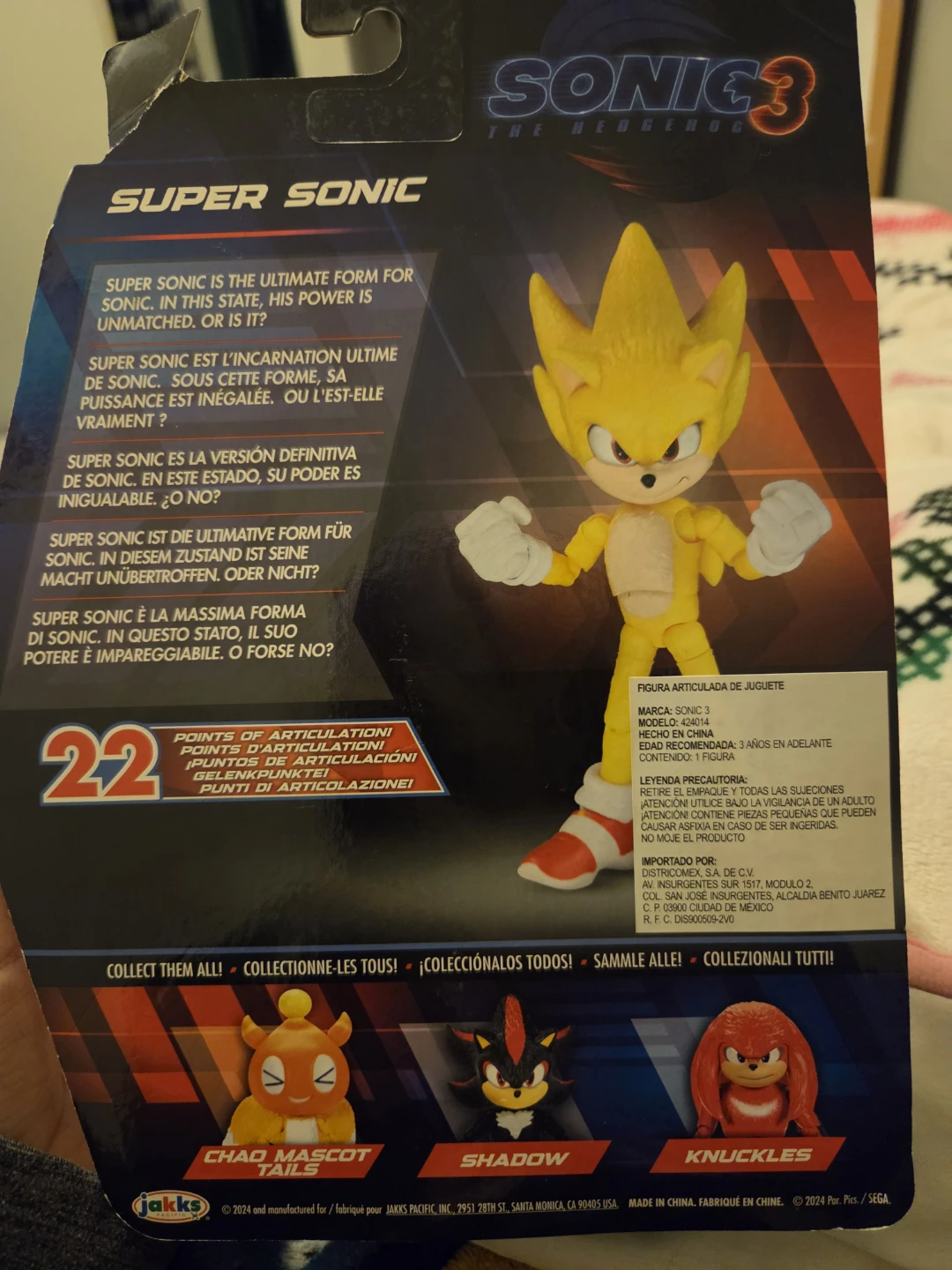 Super Sonic The Hedgehog Action Figure - photo 2
