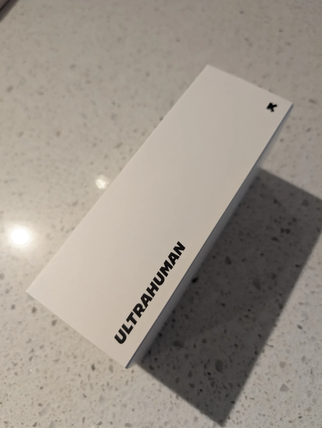 Ultrahuman AIR Smart Ring - Size 8 - Raw Titanium - BRAND NEW - photo 2