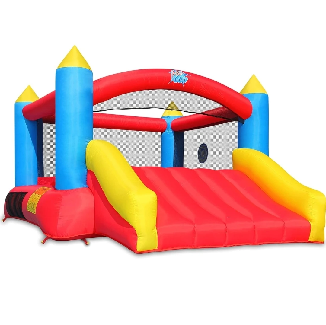 Action Air Bounce House with Slide