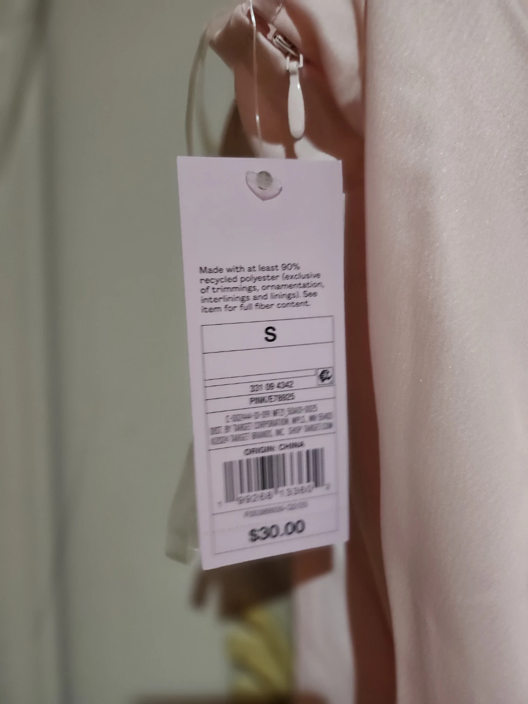 Wild Fable Pink One Shoulder Dress - Size S - photo 5