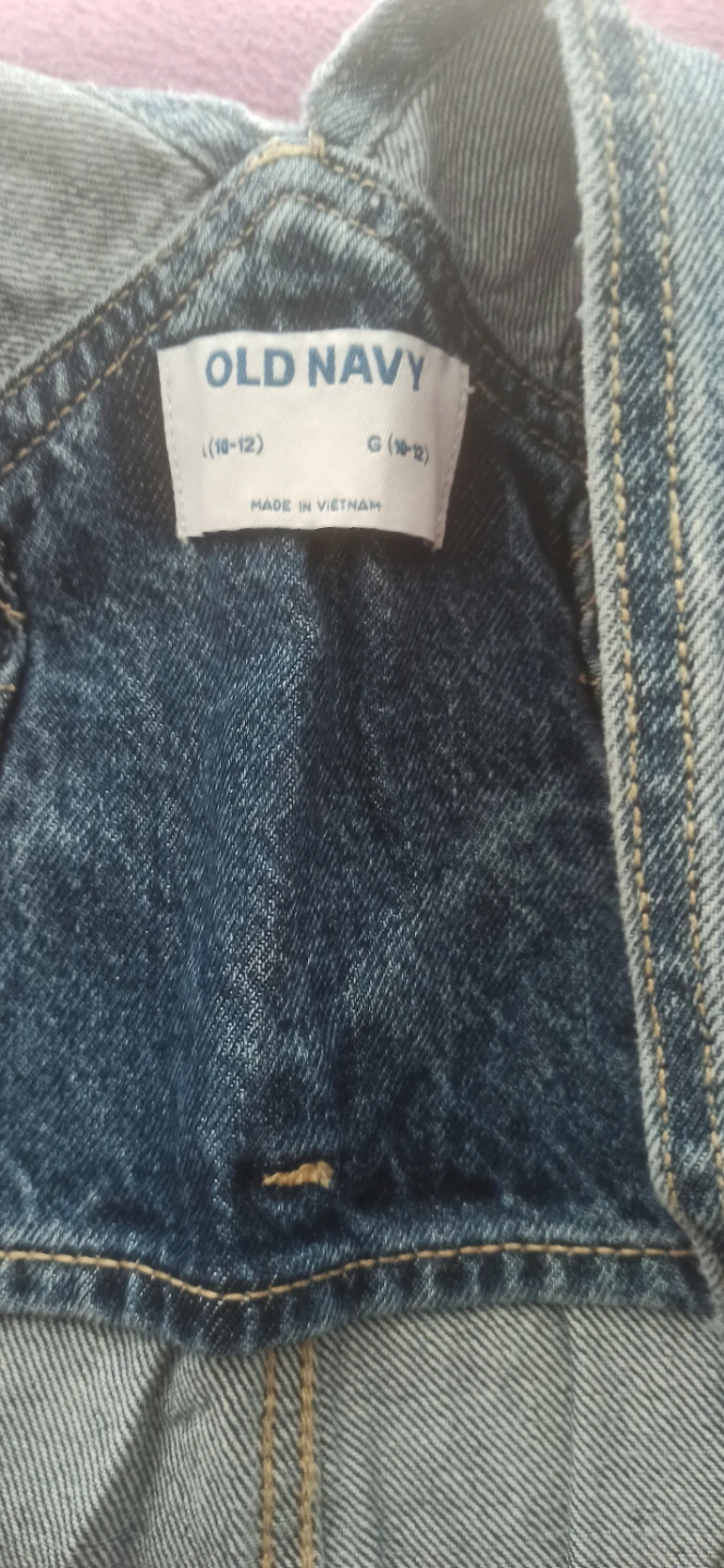 Old Navy Denim Overalls Size L (10-12) - photo 2
