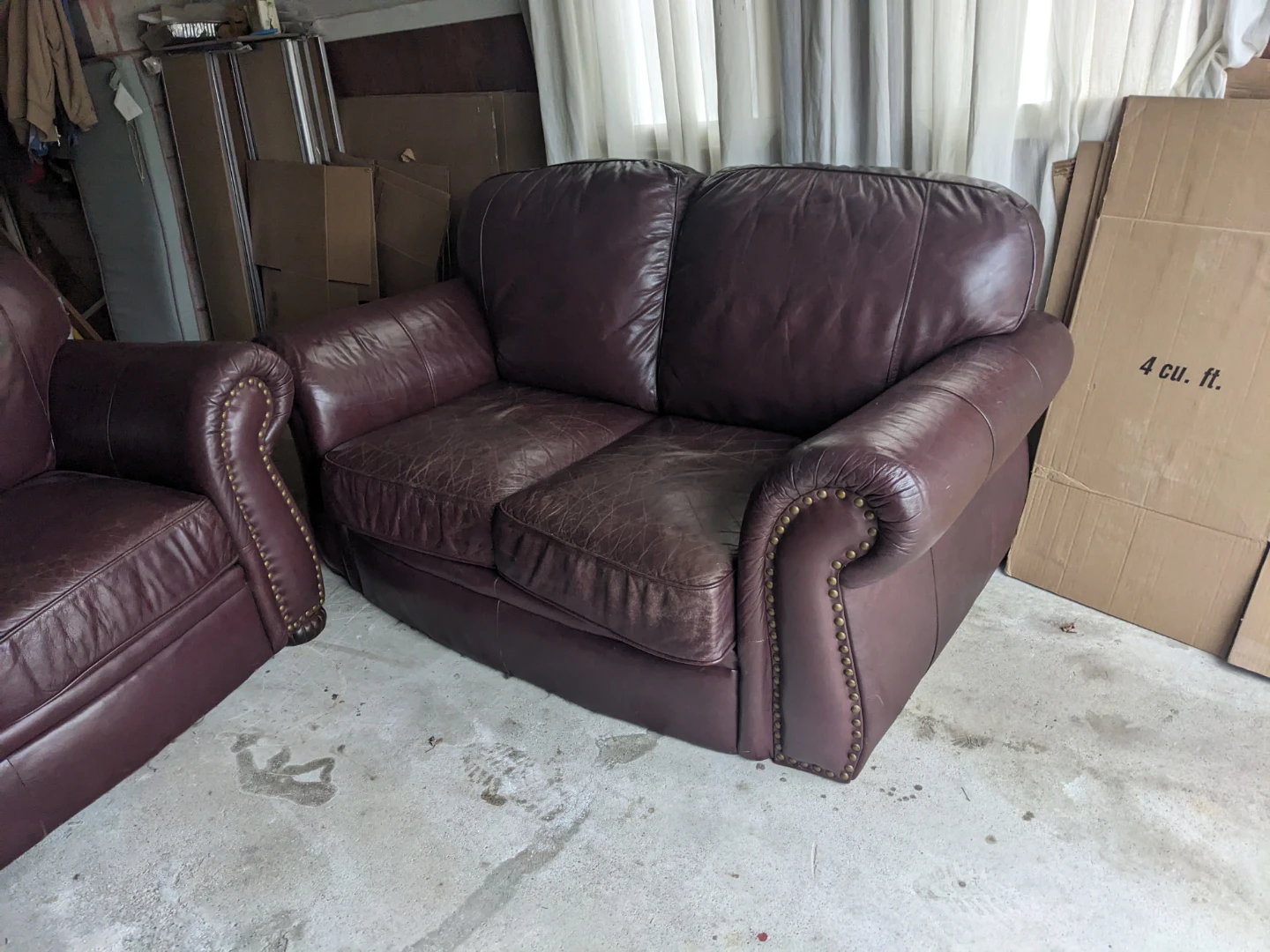 $150! REAL LEATHER SOFA SET ! FREE DELIVER - photo 3