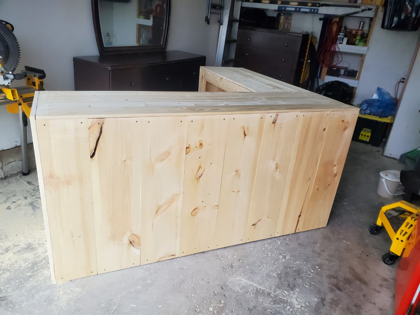 Custom Built L-Shaped Bar Unit - photo 2