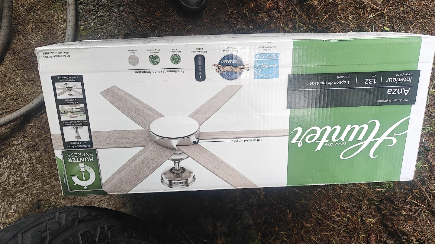 Hunter Anza 52 inch Ceiling Fan