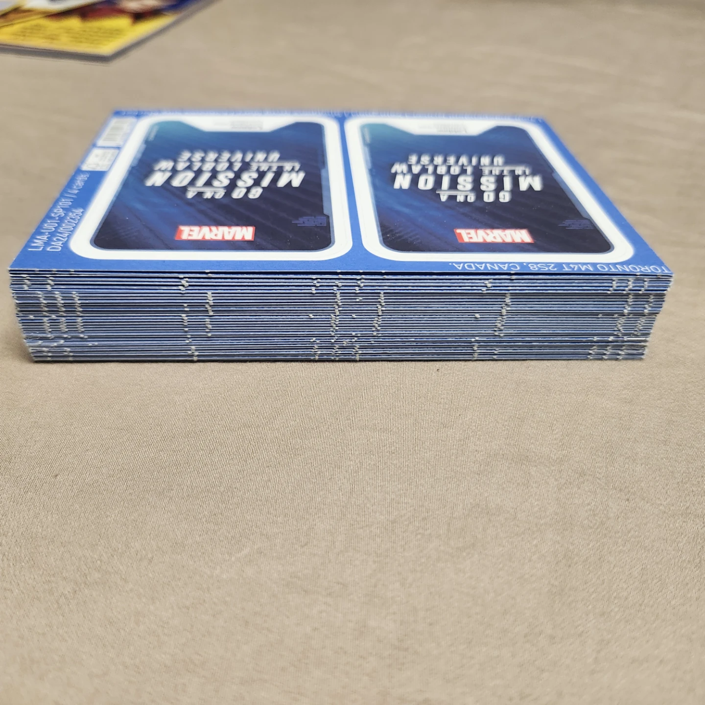 Marvel Go On A Mission In The Loblaw Universe Trading Cards - photo 4