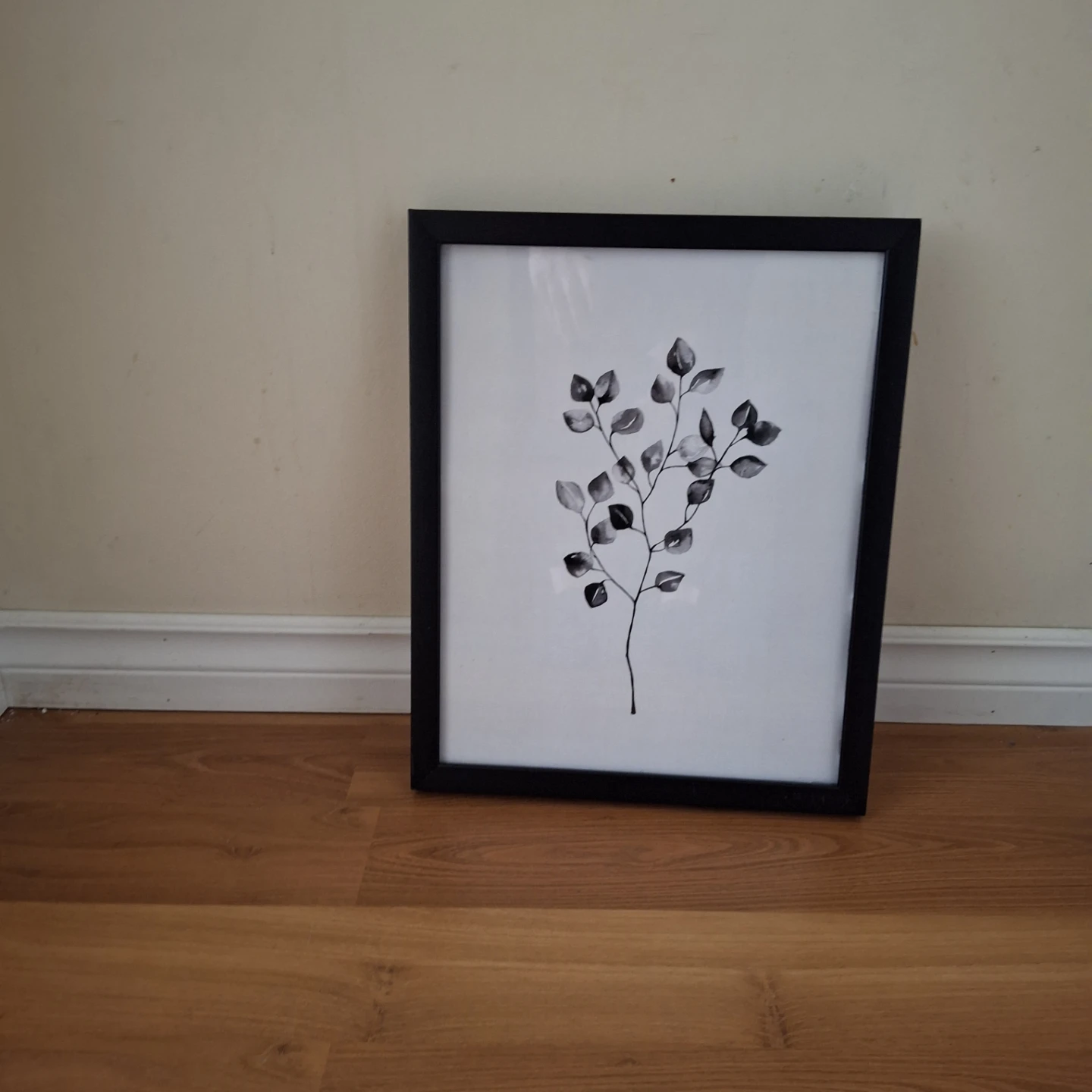 Framed Botanical Print * minor flaws on frame* - photo 2