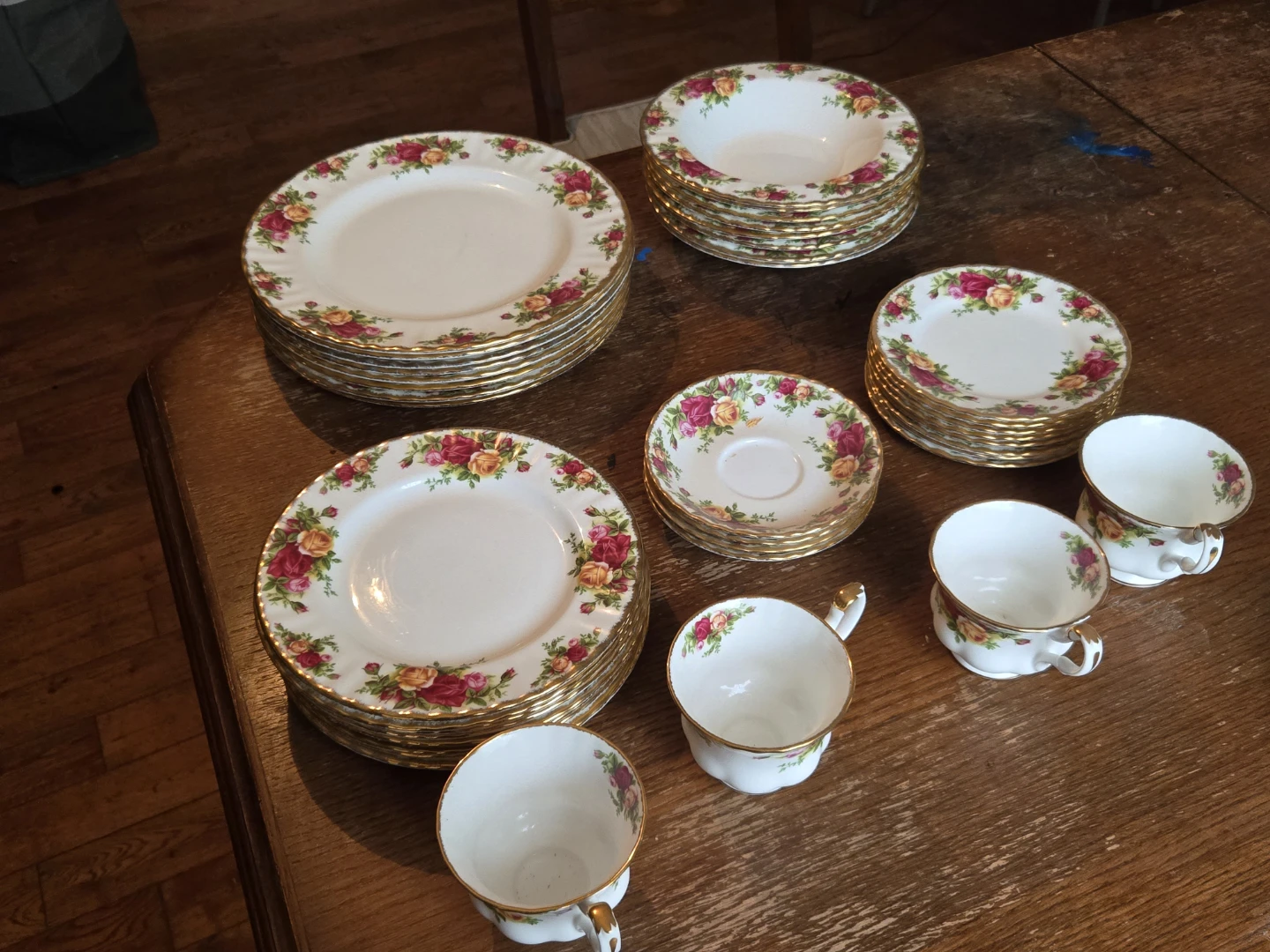 Royal Albert Old Country Roses Tea Set