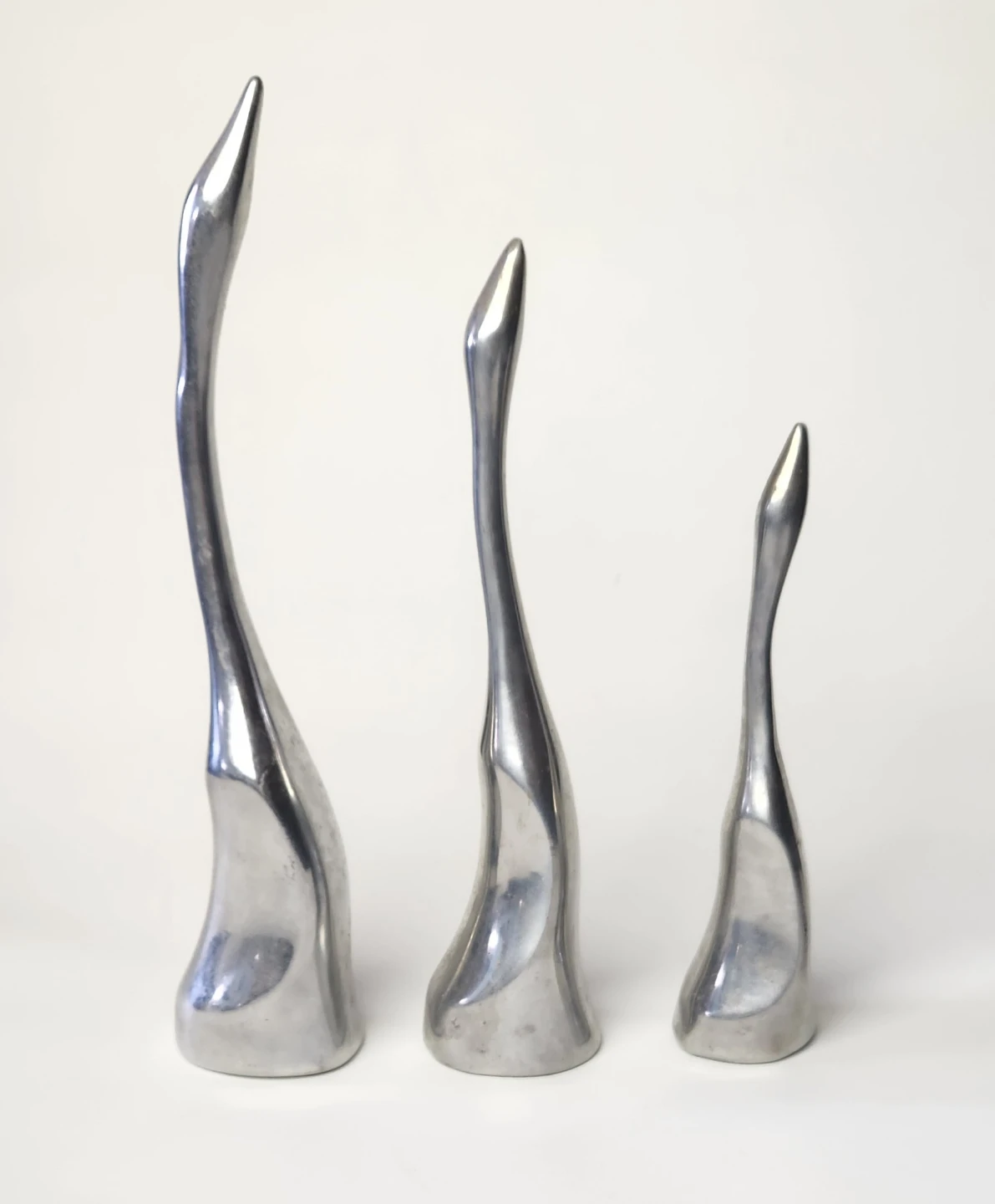 Set Of 3 Vintage Hoselton Heron Cranes - photo 2