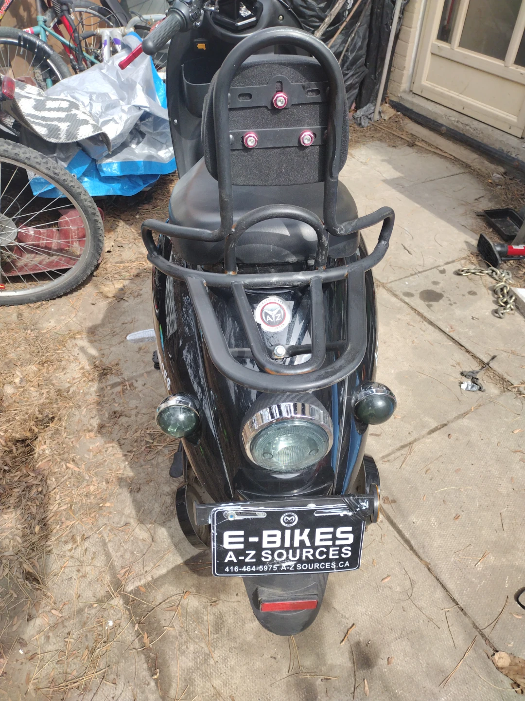 E-bike Black Moped - photo 3