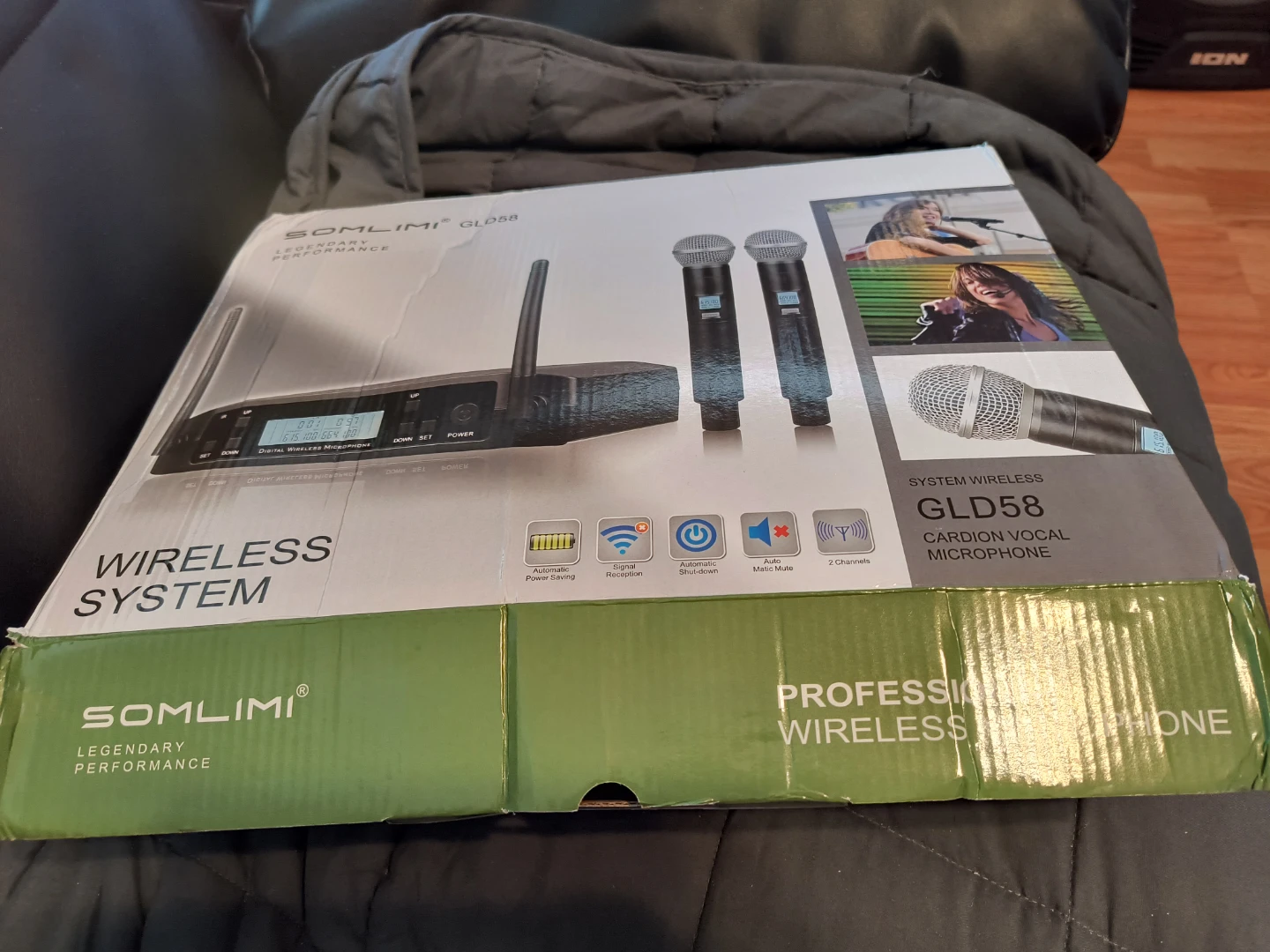 Brand new Shure GLD58 Wireless Microphone System