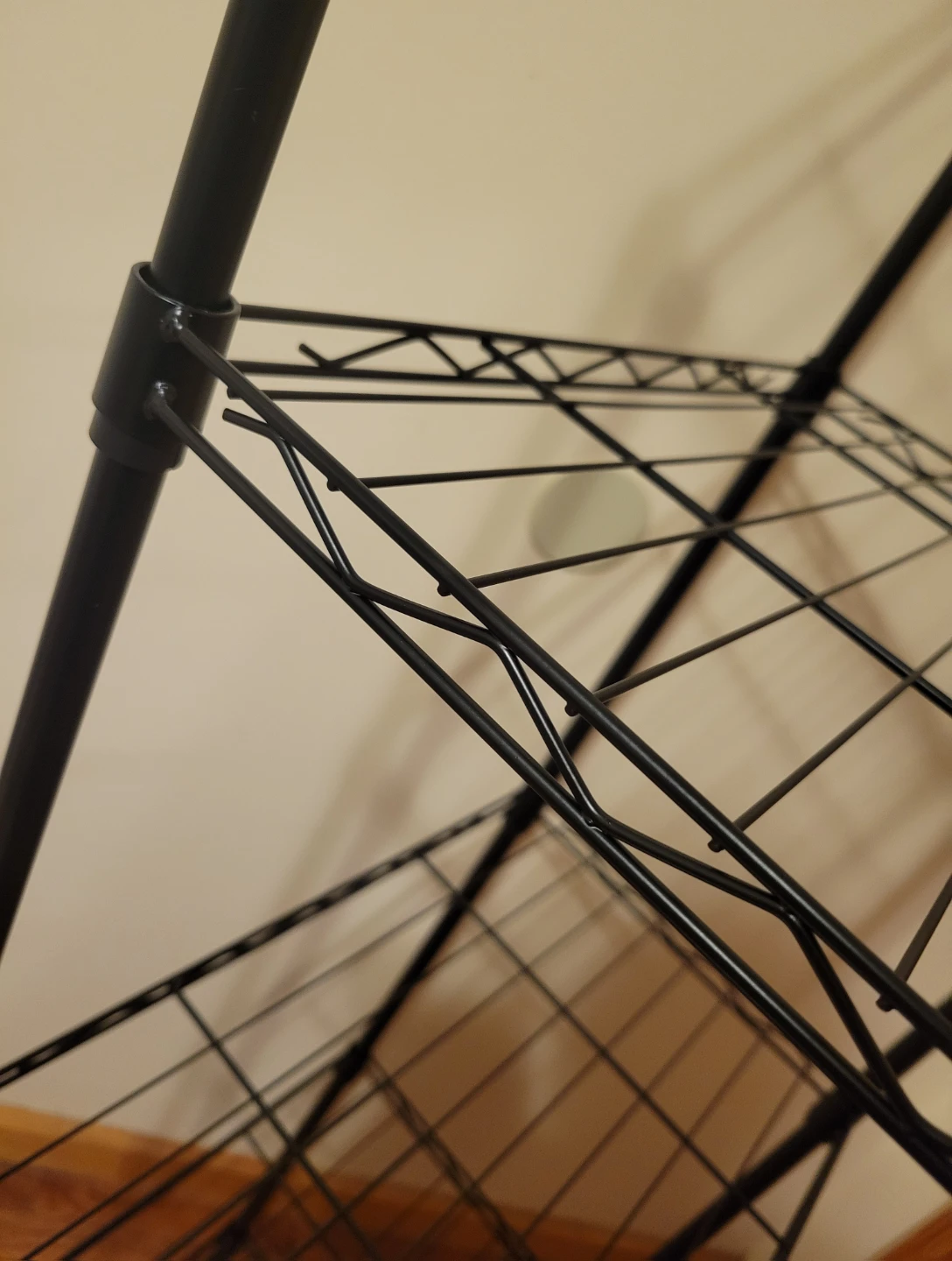 NEW Black 5-Tier Wire Shelving Unit - photo 3