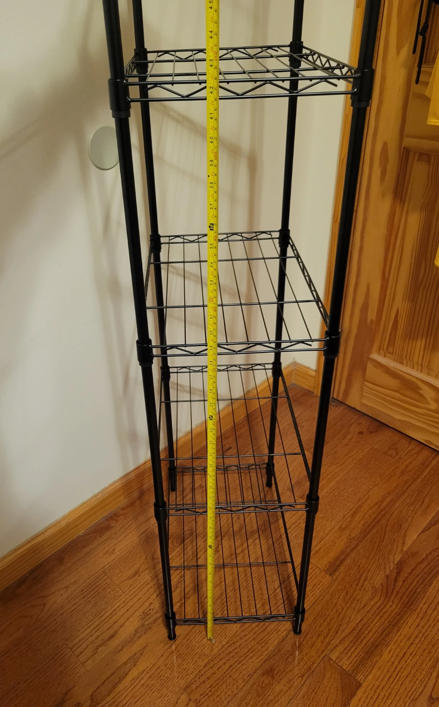 NEW Black 5-Tier Wire Shelving Unit - photo 4