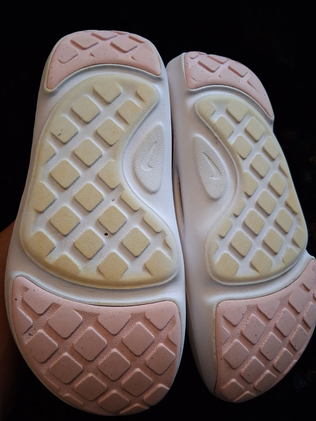 Nike Kawa Shower Slides Sandals White/Pink Youth - photo 5