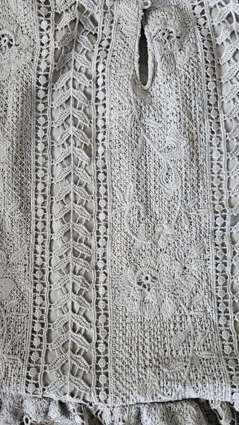Grey Lace Dress Size S - photo 5