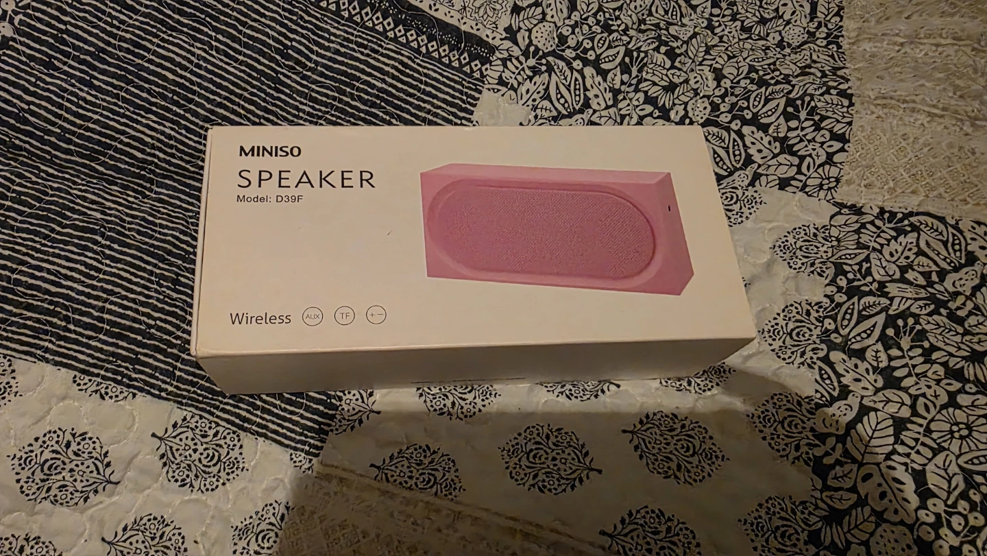 MINISO Portable speaker 🥕