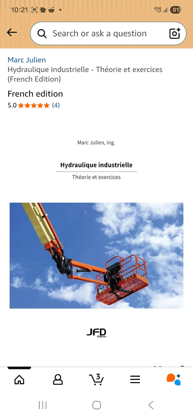 Hydraulique industrielle - Théorie et exercices (French Edition)