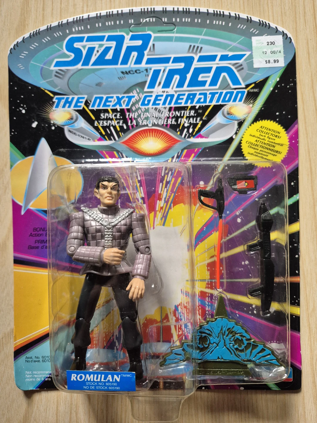 Star Trek The Next Generation Romulan Action Figure