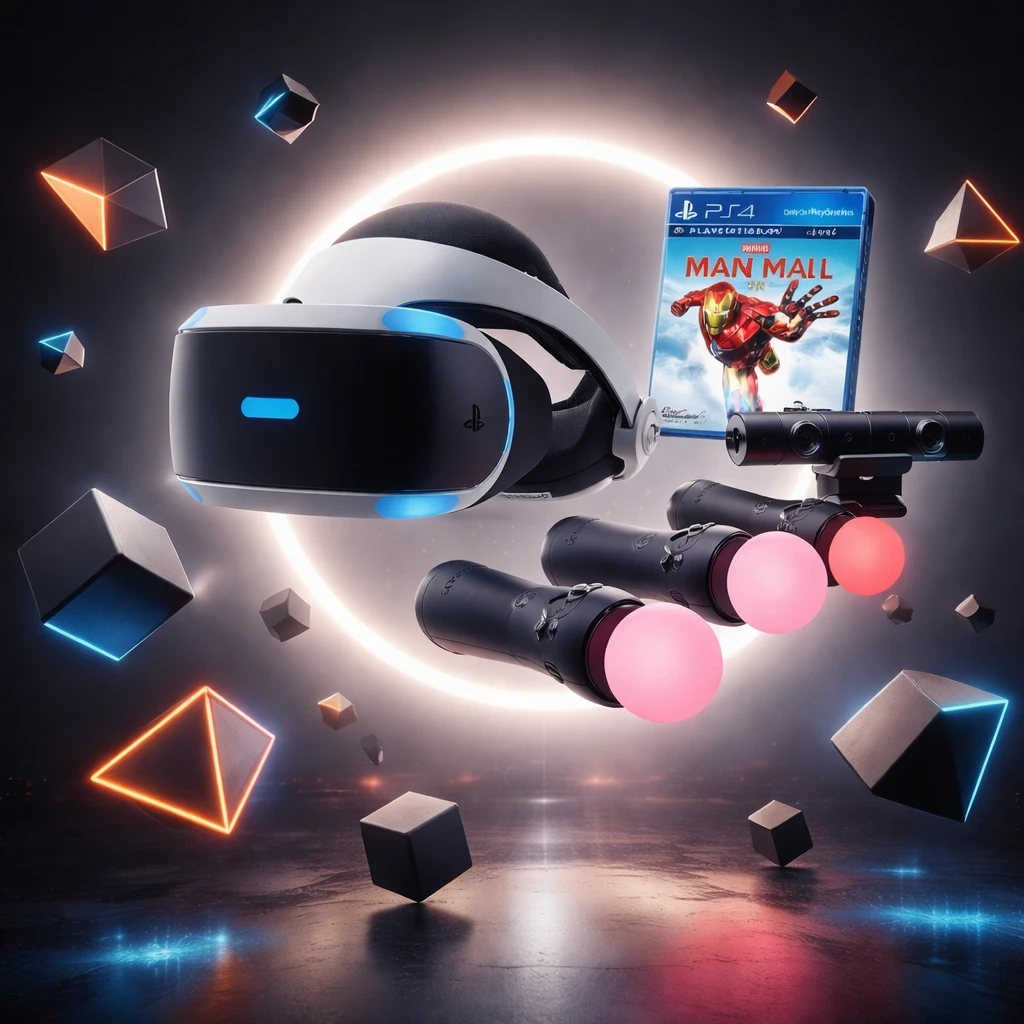 PlayStation VR Bundle with Iron Man VR Game