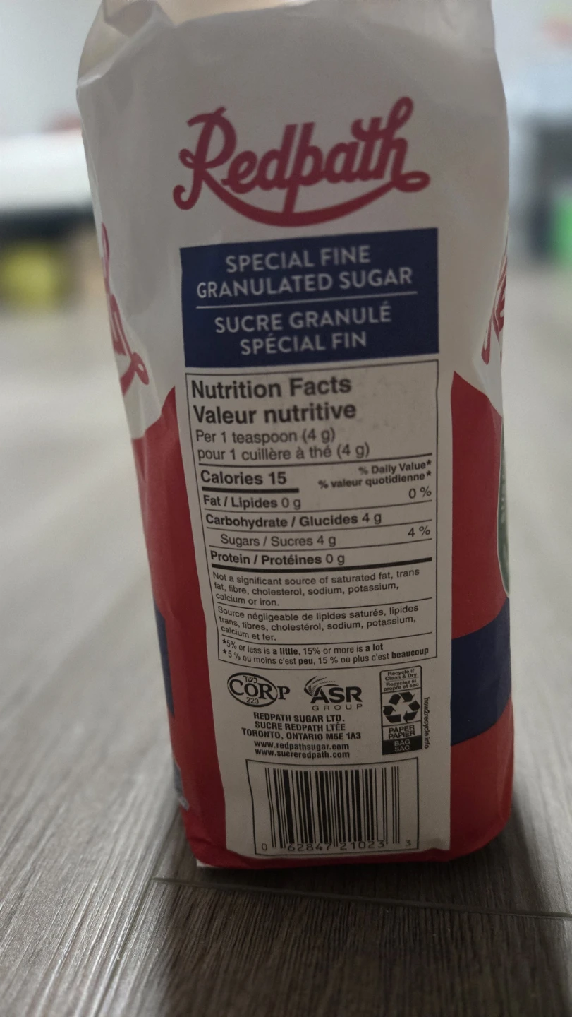 Redpath Special Fine Granulated Sugar - 2 kg - photo 2