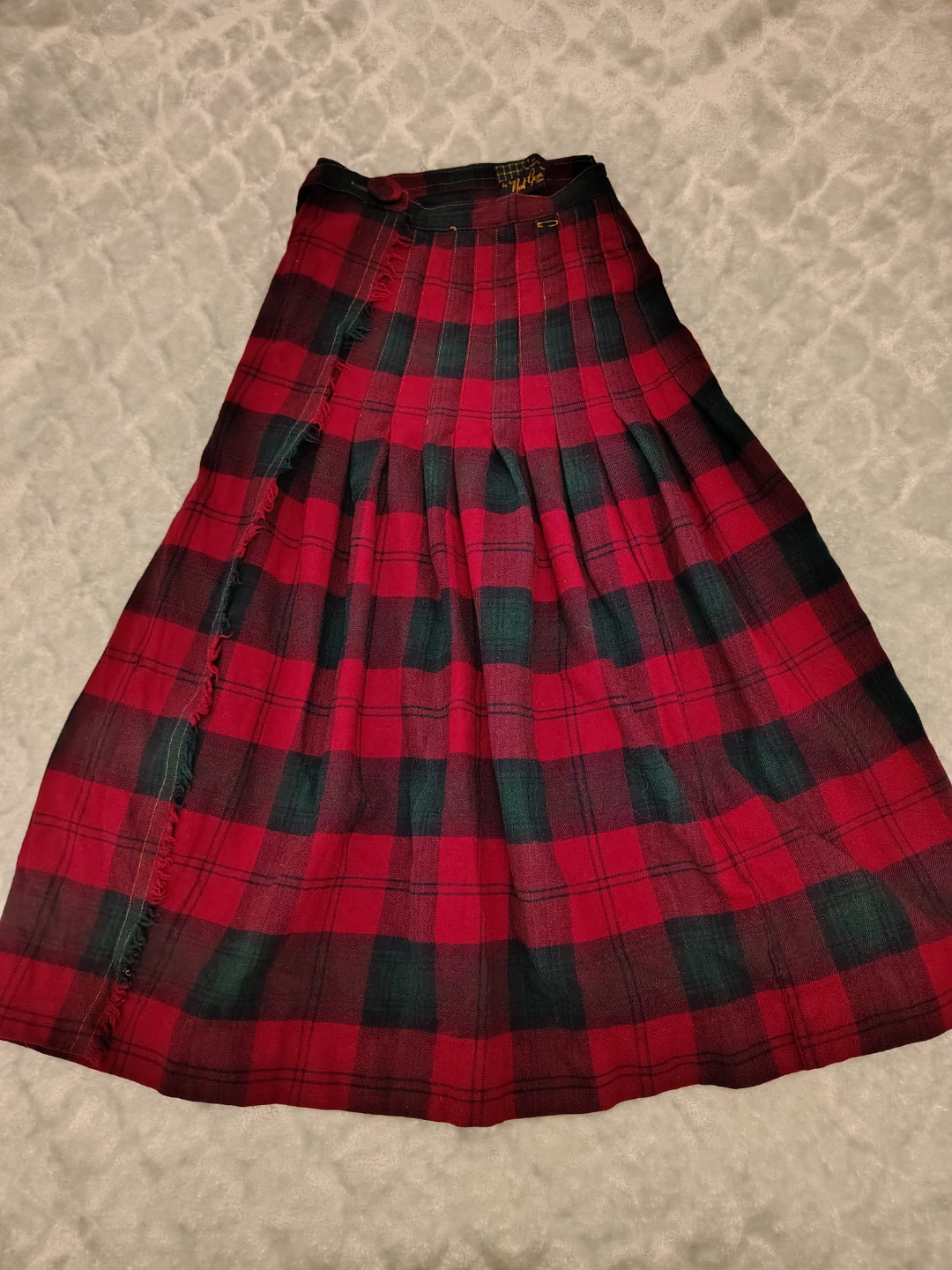 Nat Gordon Authentic Tartan Skirt - vintage xs