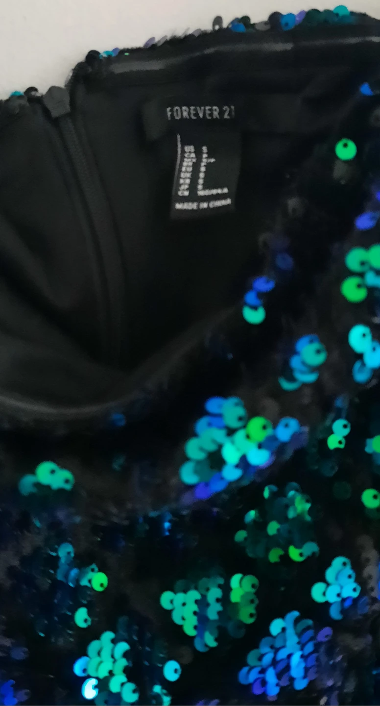 Forever 21 Sequin Off-the-Shoulder Dress - photo 2