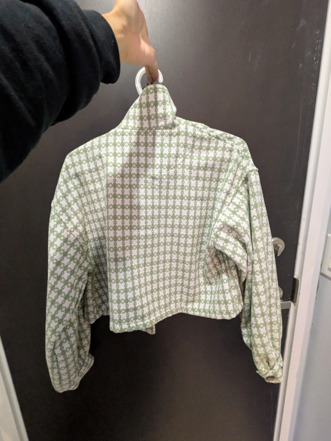 Checkered Cardigan - Size XS - photo 2