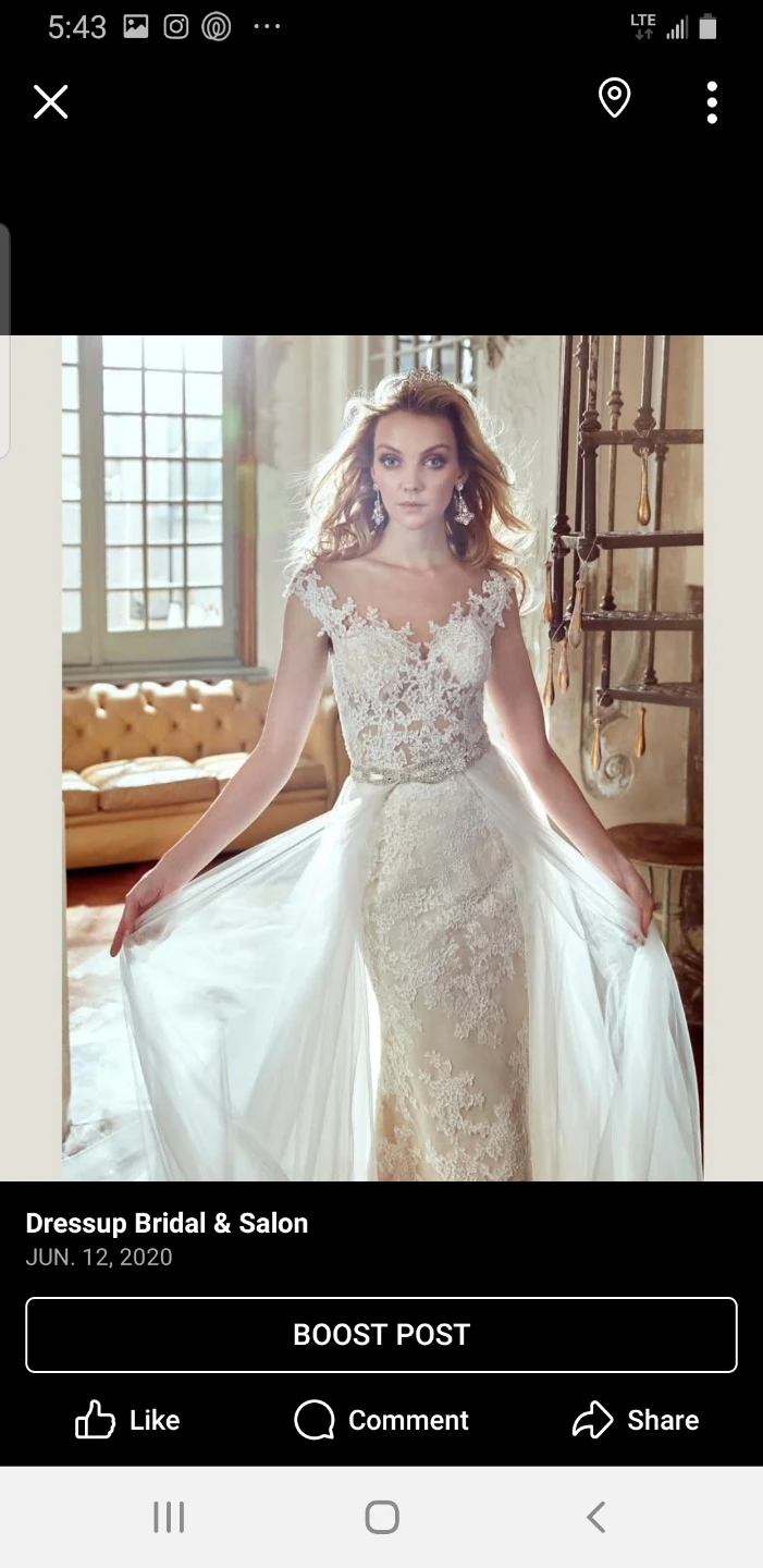 Wedding Dress - Lace & Tulle