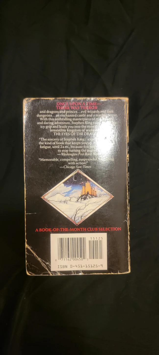 Stephen King The Eyes of the Dragon Paperback Book - photo 2