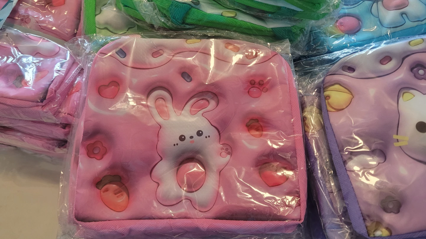 Cute Cartoon Lunch Bag - Bunny, Duck, Elephant, Cat Designs - photo 2