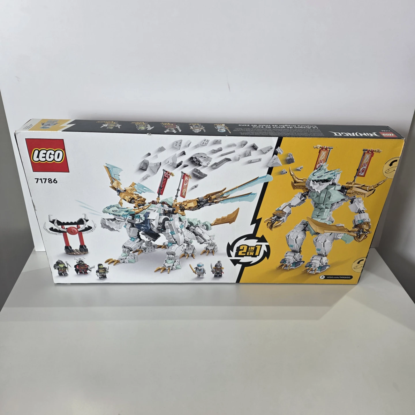 LEGO Ninjago 71786 Zane's Ice Dragon Creature - photo 3