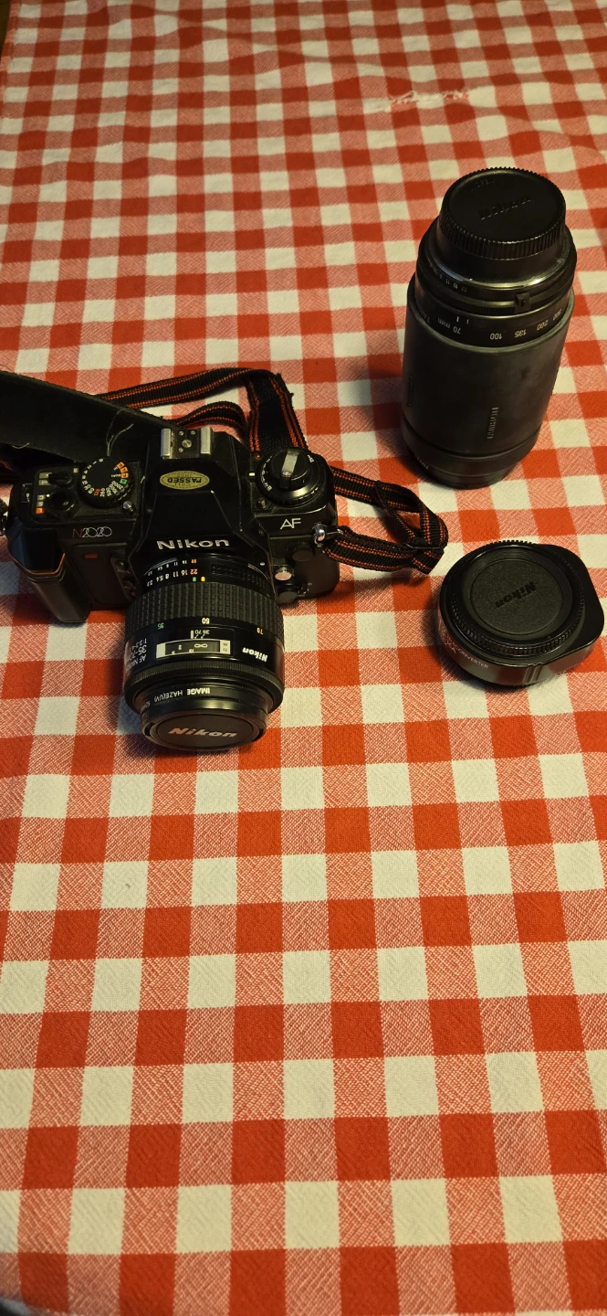 Nikon F-801 35mm SLR Camera with Tamron Lens & Teleconverter - photo 2