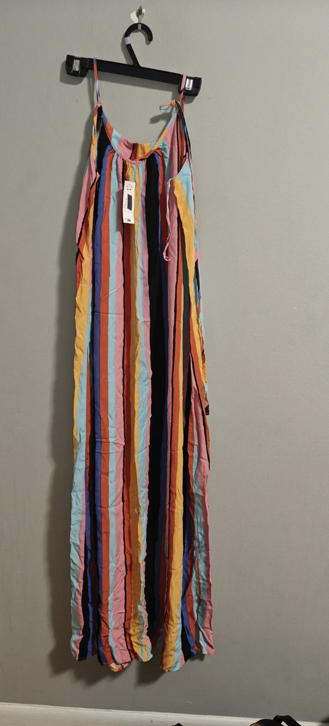 Striped Maxi Dress