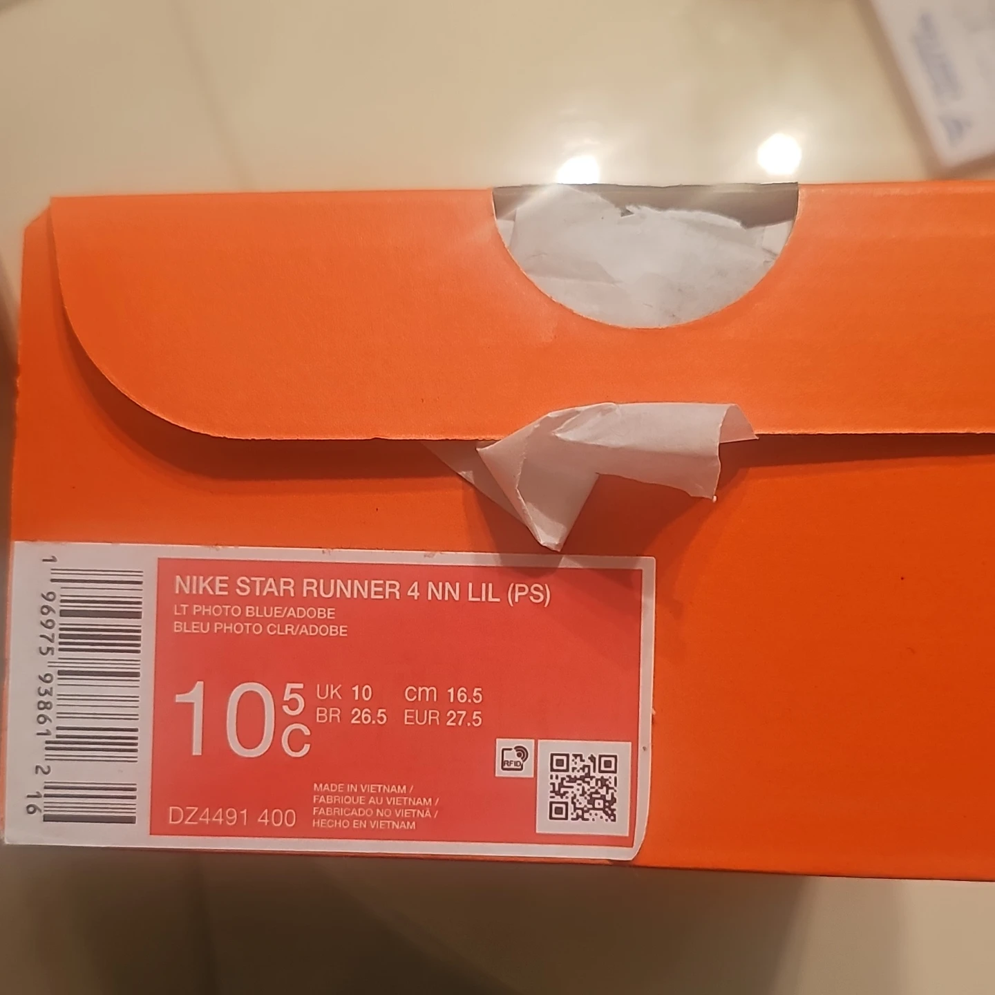 Nike Star Runner 4 NN Lil (PS) Toddler Shoes - Size 10.5C